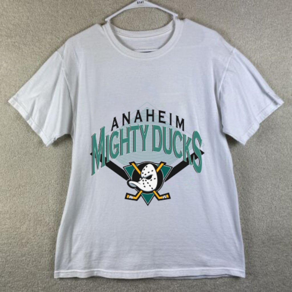 Anaheim Mighty Ducks Mighty Ducks Hockey Vintage College Hockey Shirt